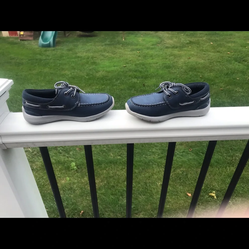 Navy blue shoes